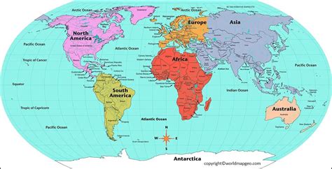 World Map With Equator And Countries Us States Map My Xxx Hot Girl