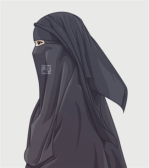 Hijab Anime Muslim Hijab Hijab Niqab Hijabi Girl Girl Muslimah Cute