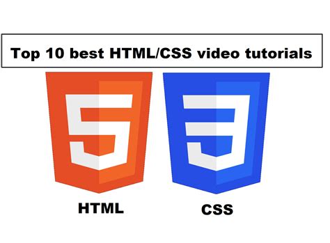 Top 10 best HTML CSS Javascript video tutorials 2020 | Best online ...