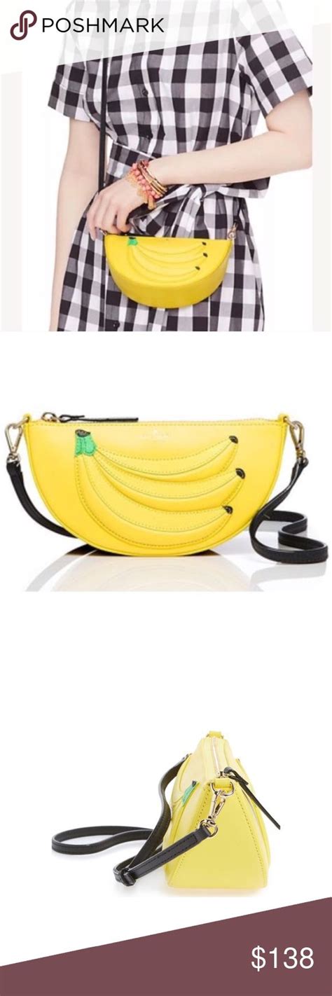 🆕 Kate Spade Warhol Banana Clutch Crossbody Bag