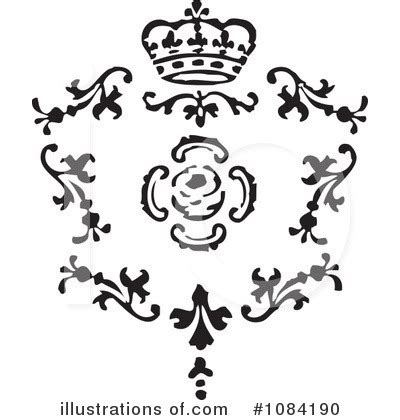 Digital collage of black and white victorian floral design elements #1056798 by bestvector. Victorian Design Elements Clipart #1084190 - Illustration ...