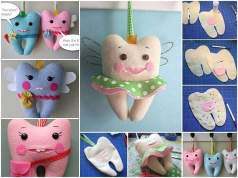 Pillow covers are easy to make. Wonderful DIY Cute Tooth Fairy Pillow