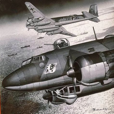 Focke Wulf Fw 200c 1 Condor By Masao Satake Вторая мировая война