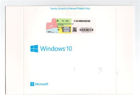 Key Sticker Windows 10 Key Code 100 Activated Online For Laptop Dell Hp