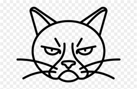 Easy Angry Cat Drawing Hd Png Download 640x480275713 Pngfind