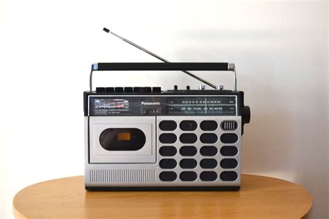 Panasonic Fm Am Radio Cassette Recorder Model Rx 1660 Vintage Boombox Radio Cassette Cassette