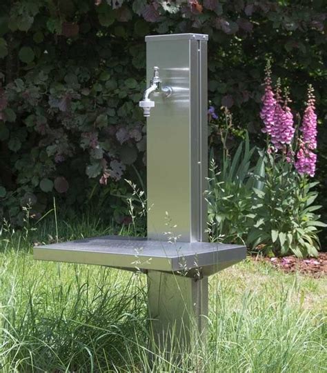 1/2 (15x21) add to cart. Free Standing Modern Outdoor Garden Tap With Platform in ...