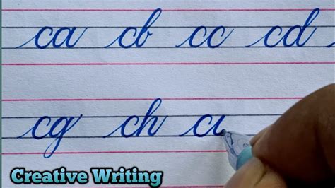 Join Letters Handwriting Practice For Learners Cursive Writing How