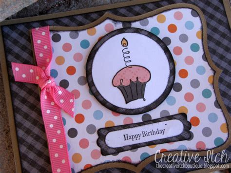 Creative Itch Happy Birthday Card