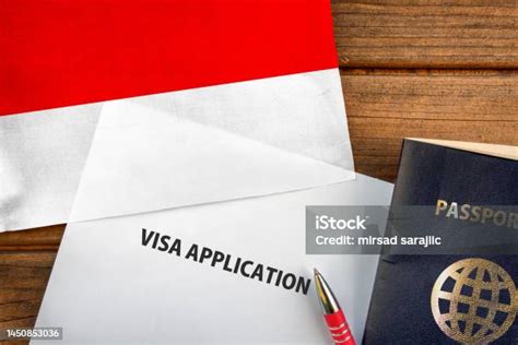 Indonesia Visa Application Form Stock Photo Download Image Now