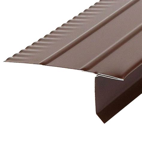 Amerimax Home Products F45 X 10 Ft Brown Aluminum Drip Edge Flashing