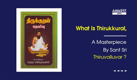 What Is Thirukkural