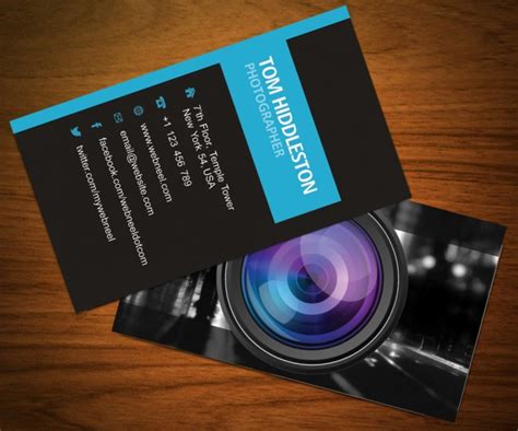 10 Business Card Design Templates For Photographers Download Ai Psd