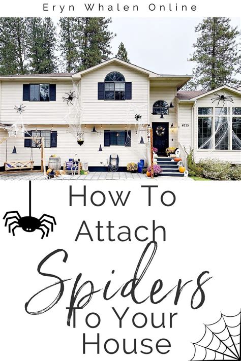 Spiders On House How To Attach Spiders To Your Siding Spider House