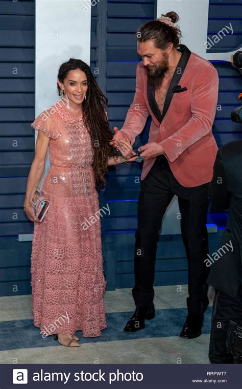 Lisa Bonet And Jason Momoa Attend The Vanity Fair Oscar Party At Wallis Annenberg Center For The