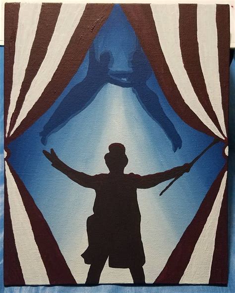 The Greatest Showman Circus Theme Circus Party Stone Painting Canvas