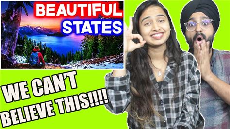Indians React To Top 10 MOST BEAUTIFUL STATES IN AMERICA YouTube