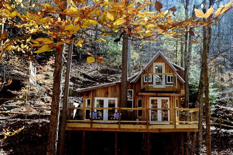 Browse cabins in asheville, nc, boone cabin rentals, bryson city cabin rentals, and so much more! Eco-Friendly Elevated Cabin Rental for a Tree House ...