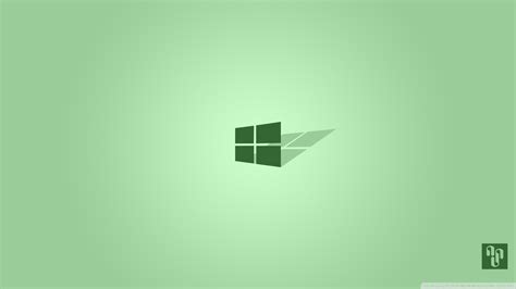 Windows 10 Wallpaper Green 2 Supportive Guru