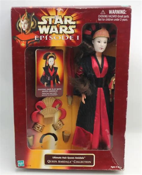 Star Wars Queen Amidala Ultimate Hair Queen Collectors Doll 1200