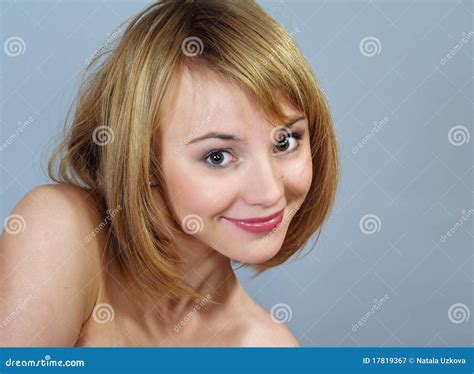 Young Beautiful Girl Expresses Emotions Of Joy Stock Image Image Of