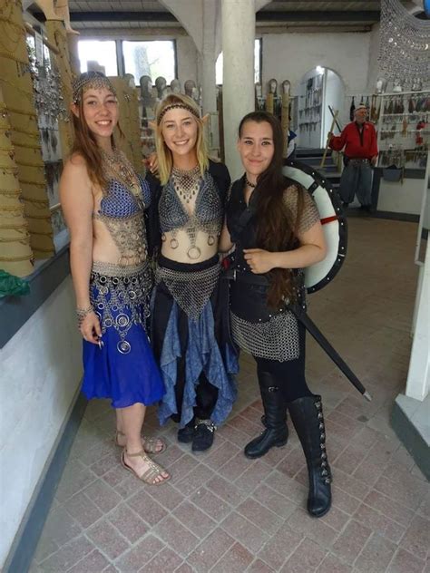 Elf Chainmaille Shield Maiden Bristol Renaissance Faire Bristol