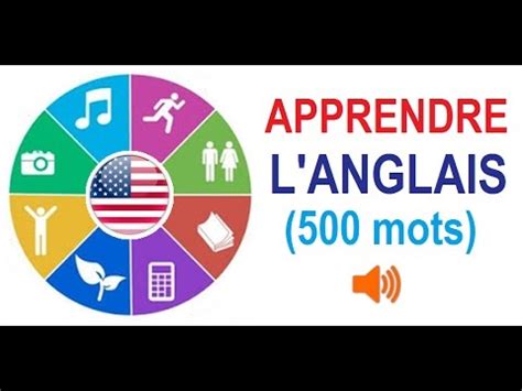 Apprendre l'anglais (500 mots) - YouTube