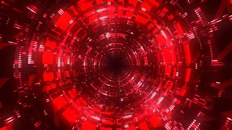 4k Sci Fi Neon Tunnel Vj Motion Background Neon Light Tunnel Free Vj