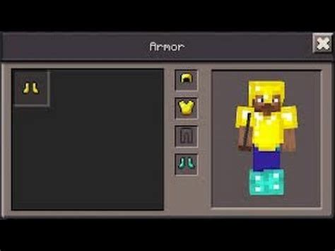 Therefore, using a junk item in a repair may sometimes be useful for removing an unwanted enchantment from an item prior to enchanting it again. How to Make Armor in Minecraft Pocket Edition - YouTube