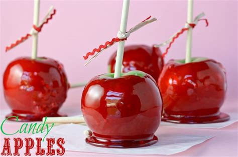 Candy Apple Recipe Collection Moms And Munchkins