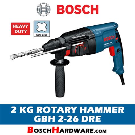 Features and capabilities operation modes: Bosch Rotary Hammer GBH 2-26 DRE Malaysia - BoschHardware.com