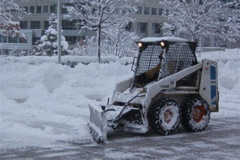Bobcat Snow Removal Buchheit Construction And Concrete