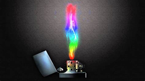 Rainbow Fire Wallpapers Wallpaper Cave