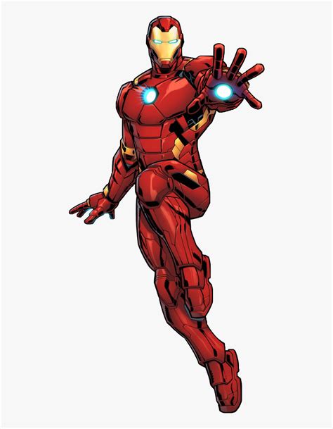 Ironman Png Comic Cartoon Comic Iron Man Transparent Png