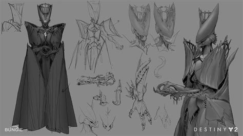 Savathûn Sketches Destiny The Witch Queen Art Gallery