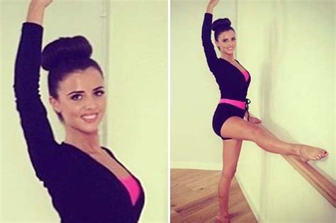 Bendy Ballet Babe Lucy Mecklenburgh Gets Flexible With Legs Akimbo In