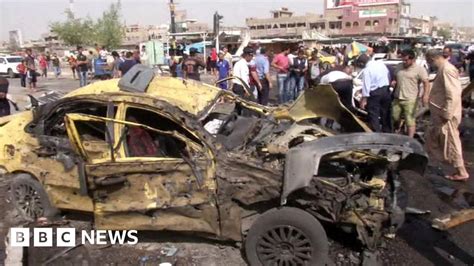 Iraq Violence Blasts In Baghdad Kill Dozens Bbc News