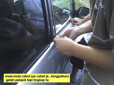 Cara kertas yang agak keras 2. Fire Starting Automobil: Curi Kereta....Dan Hijack Alarm ...