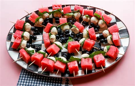 Easy Watermelon Skewers Recipe Reluctant Entertainer