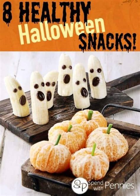 8 Healthy Halloween Snacks For Kids Spend With Pennies
