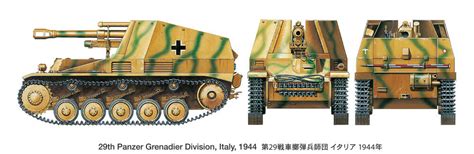 Tamiya 35358 German Self Propelled Howitzer Wespe Italian Front 135