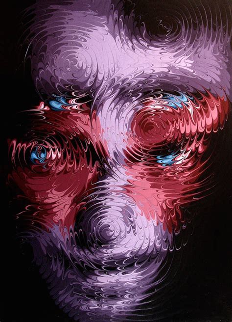 Distorted Portraits Paintings Portrait Painting Poster Art Painting