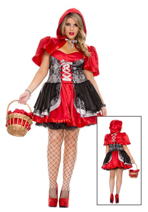 Plus Size Womens Fiery Lil Red Costume Halloween Costume Ideas 2019