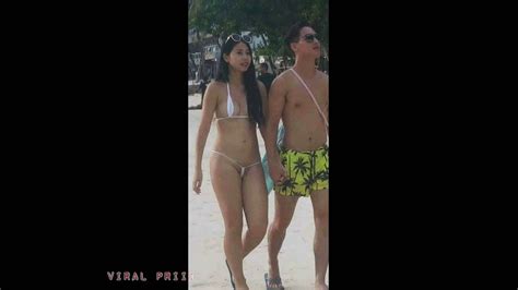 Hot Taiwanese Tourist Wearing G String In Boracay Fined Micro