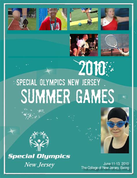 2010 Summer Games Program By Special Olympics New Jersey Issuu