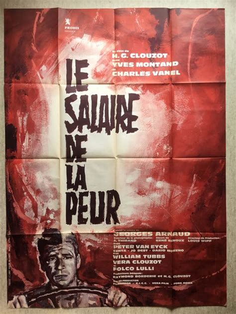Tealdi Le Salaire De La Peur 1953 Henri Georges Catawiki
