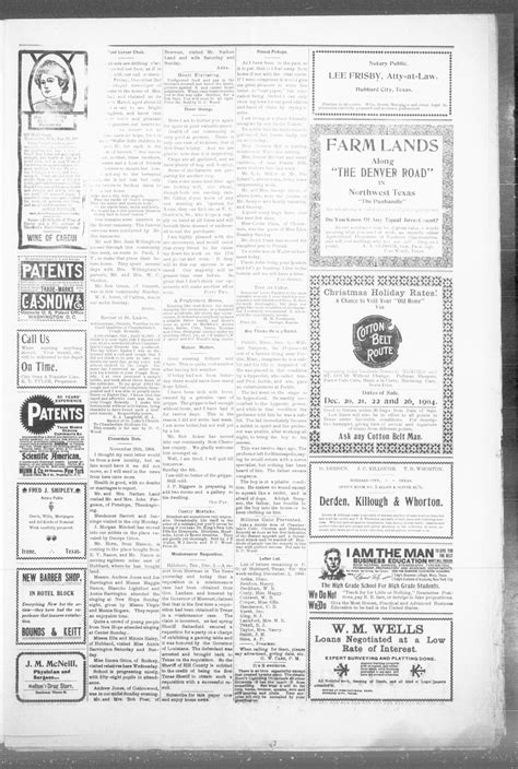 The Hubbard City News Hubbard City Tex Vol 23 No 11 Ed 1
