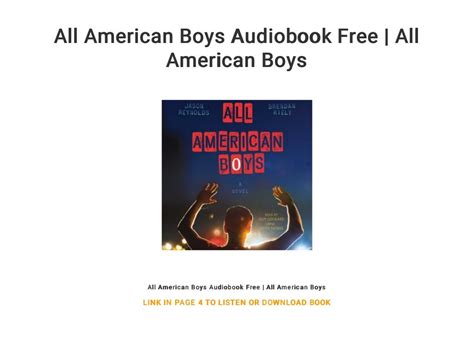 All American Boys Audiobook Free All American Boys