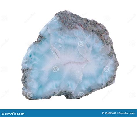 Rare Large Caribbean Blue Larimar Free Form Specimen From Dominican