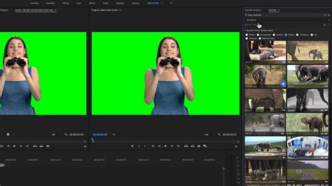 How To Composite Green Screen Footage Using Chroma Key